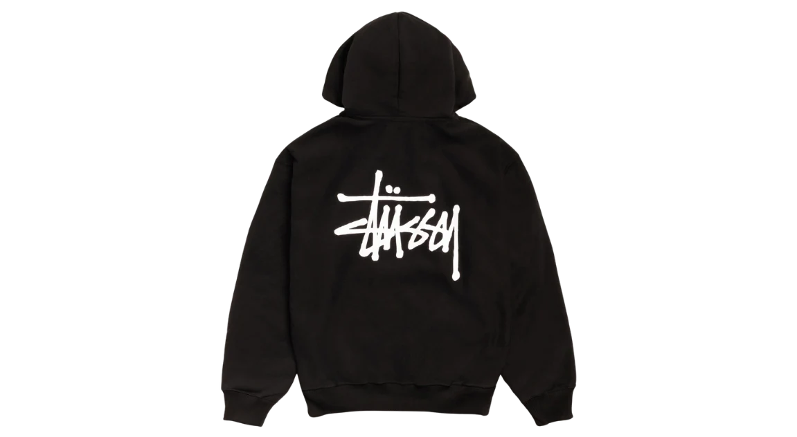 New black Stüssy hoodie for sale
